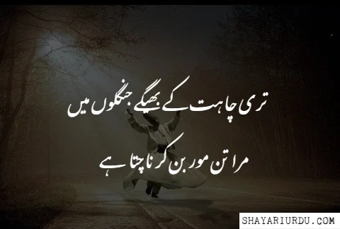 Teri Chahat Ke Begair Jangalon Mai