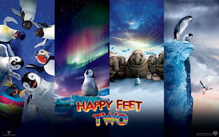 Happy Feet 2 Characters Poster HD Wallpaper