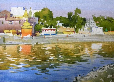 Landscape painting Vijay Achrekar