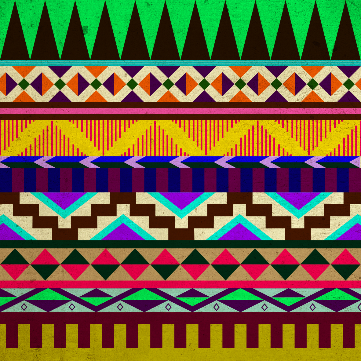 Aztec Patterns Wallpaper | PicsWallpaper.com