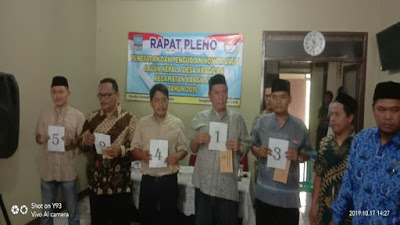 Jelang Pilkades Desa Kragilan, Panitia Gelar Rapat Pleno