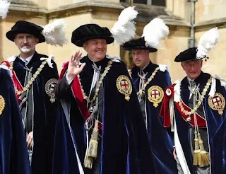 Foreign royals in the order of the Garter