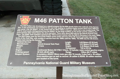 M46 Patton Tank at Fort Indiantown Gap in Pennsylvania