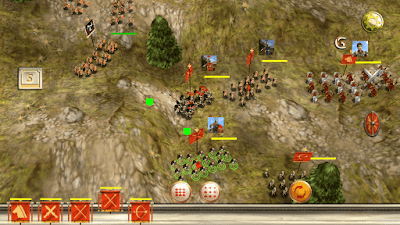 โหลดเกมส์ APK Roman War(3D RTS) Hack โกง