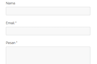 2 Cara Membuat Contact Us di Blog pada halaman Statis (Terbaru)