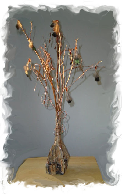 Full View of  Dream Catcher Tree - Art by Sylvia Kay