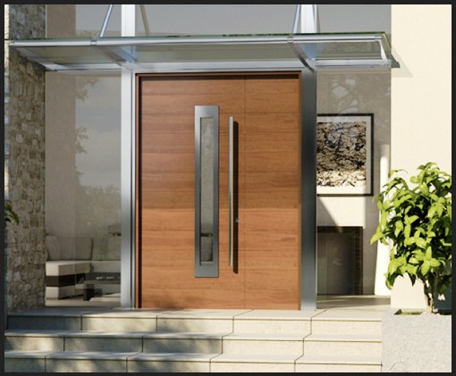 Model Pintu Utama Rumah Modern 2017  1001+ Desain Rumah 