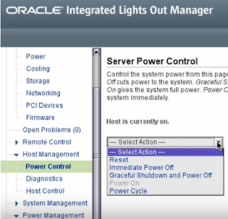 Power On Exadata machine