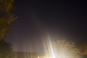 night lens flare