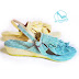 Flat SHoes Biru Aqua