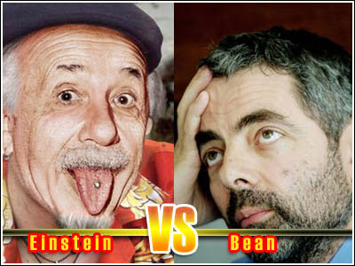 Cerita Lucu Albert Einstein vs Mr. Bean