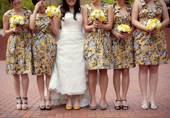 Bridesmaids brings a joyful and colorful charm to the bride and the ...
