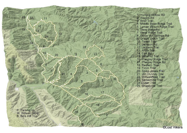 Excursiones en Henry W Coe - Hunting Hollow actualizado a Septiembre de 2018