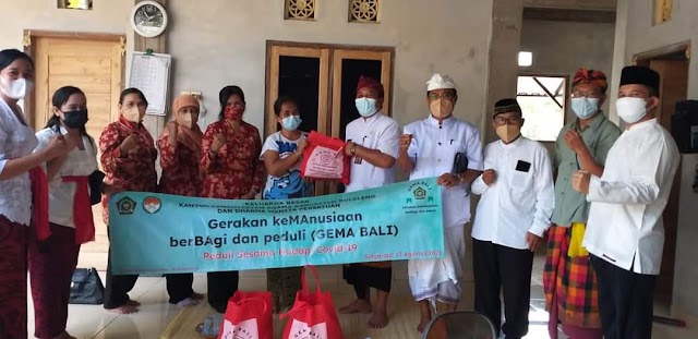 Gerakan Kemanusiaan Berbagi dan Peduli (GeMa BaLi) Warnai Peringatan Hari Proklamasi