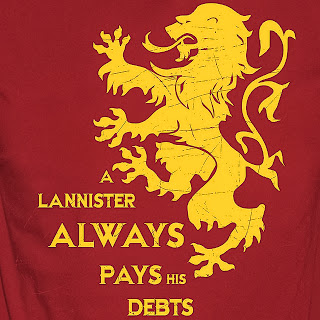 lannister sigil - a lannister always pays his debts