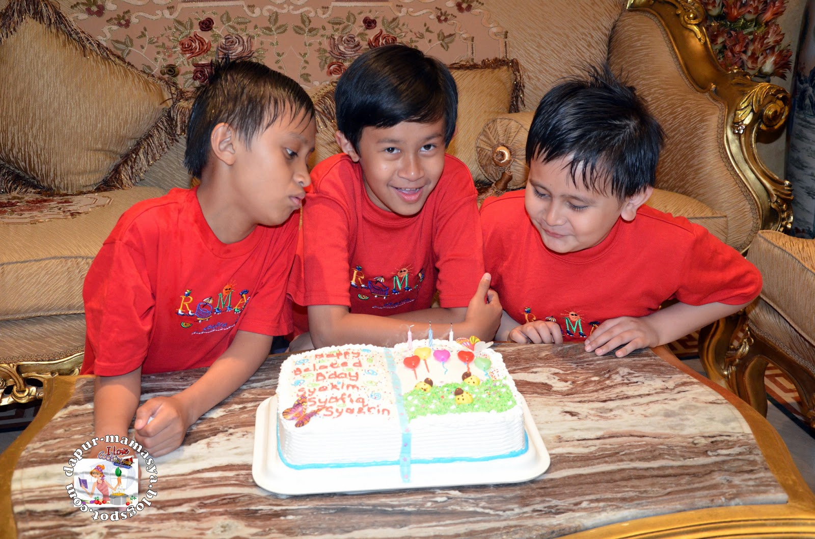 Dapur Mamasya: Happy Belated B'day My Boys- Red Velvet 