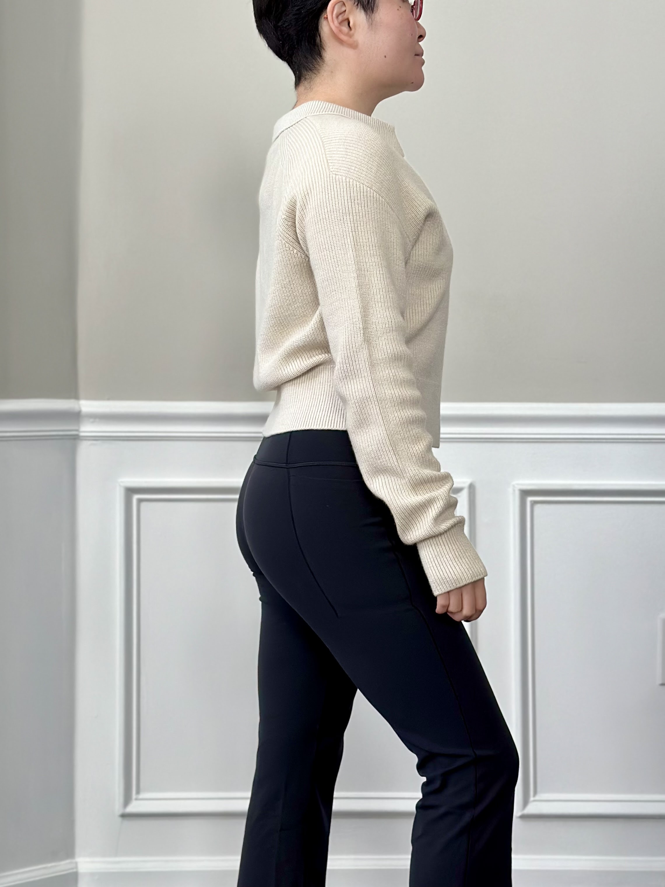Fit Review! Lululemon Collared Merino Wool Blend Sweater