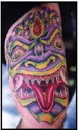 monsters tattoos design