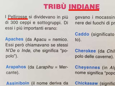 Quando il Manuale delle Giovani Marmotte definiva i Nativi Americani ''indiani'' e ''pellirosse''