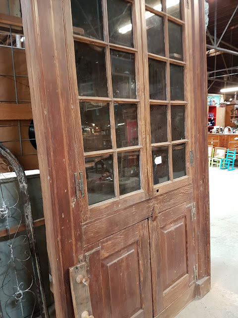 wooden old door, The Camellia