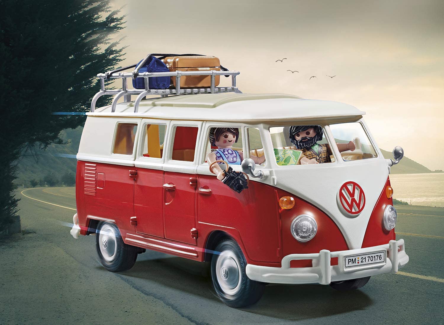 Playmobil pulmino hippie Bulli Volkswagen