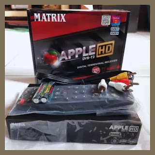 Matrix Apple DVBT2 Merah Set Top Box