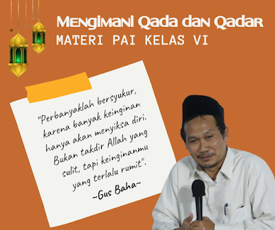 materi iman kepada qada dan qadar