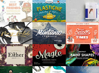 The Stylish Design Bundle: Fonts & Graphics