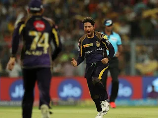 Kuldeep Yadav 4-20 - KKR vs RR 49th Match IPL 2018 Highlights