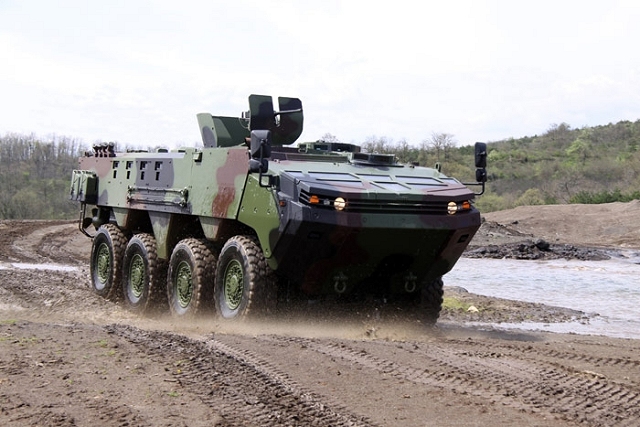 The Turkish Defence Company Otokar will display the Arma 8x8 for the first