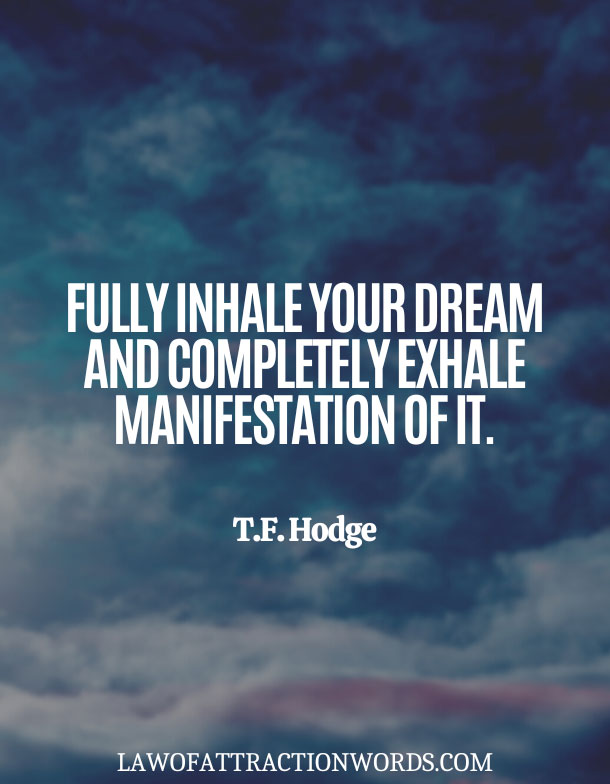 Best Quotes About Manifesting Your Dreams