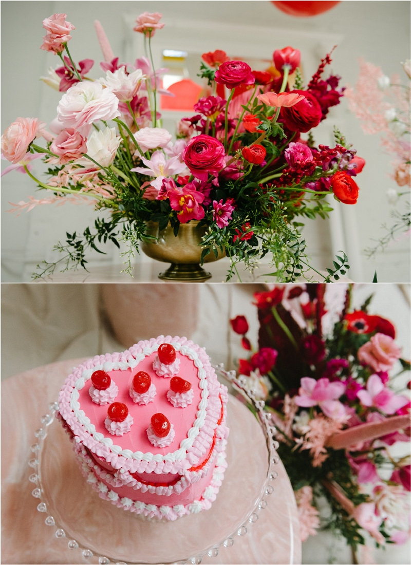 Une fête de la Saint-Valentin pour deux - une fête étonnante et créative à célébrer de manière discrète, pour un petit mariage ou fiançailles!