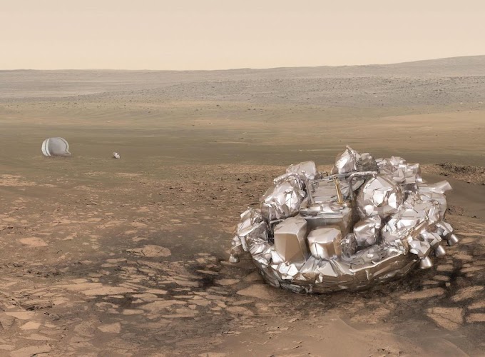 Pendaratan Wahana Antariksa ESA-Rusia Schiaparelli Di Planet Mars Tidak Berjalan Mulus