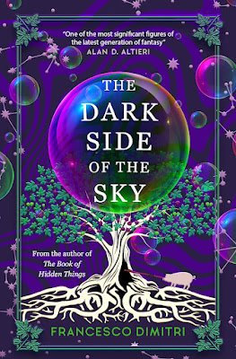 book cover of visionary fiction novel The Dark Side of the Sky by Francesco Dimitri