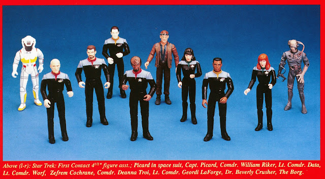 Star Trek First Contact Action Figures Playmates