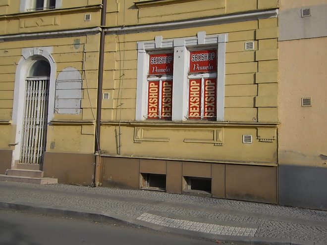 Leer stehendes Haus in Hradec Králové