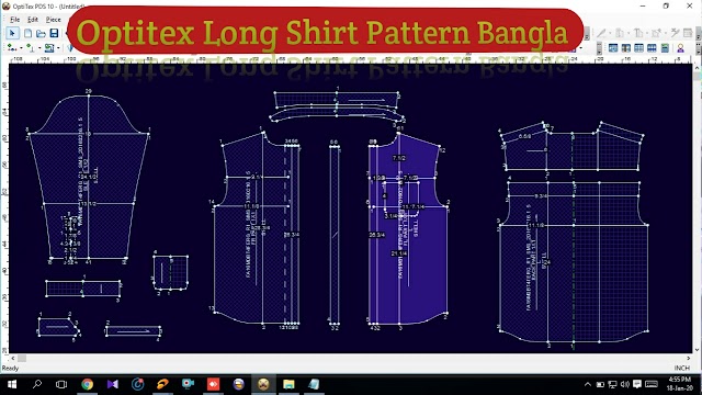 Optitex_ Shirt_ Tutorial _ Men's_ Shirt _Tutorial_ Optitex _Pattern _Tutorial_ Optitex _Software