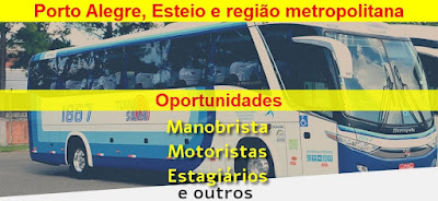 Turis Silva abre vagas para Manobrista, Motoristas, Estagiários e outros na Região metropolitana