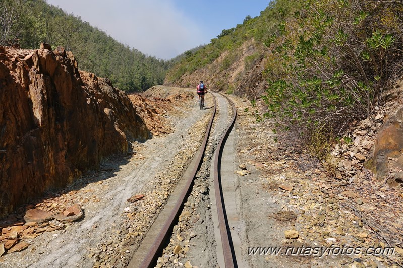 MTB Río Tinto: Estación de Gadea - Estación de Berrocal