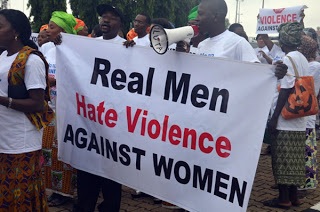 IN PICTURES: Another massive protest against Dino Melaye in Abuja