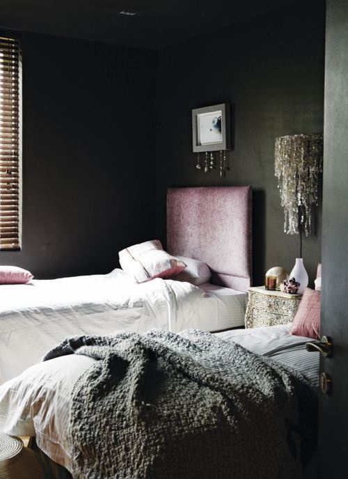 a perfect gray  moody gray  bedrooms 