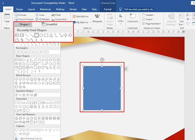 download template sertifikat word gratis