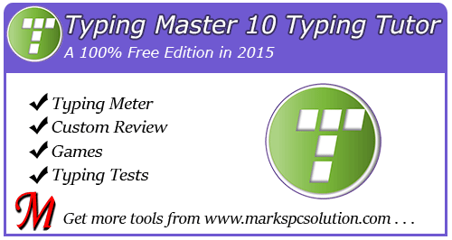 Typing Master 10 Free Edition