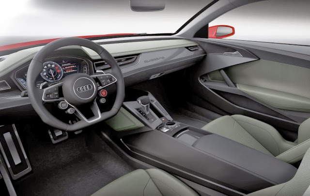 2014 Audi Sport quattro Laserlight Concept interior pictures