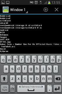 pasang aplikasi terminal emulator