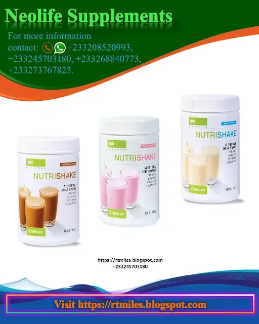 Neolife (GNLD) NutriShake Can be mixed with milk, fruit juice, and/or whole fruits for delicious, frothy shakes.