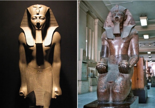 Статуя фараона Тутмоса III