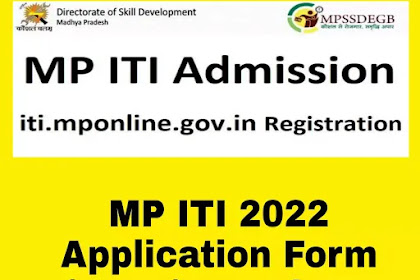 MP ITI 2022 Application Form, Allotment letter, Importent Dates