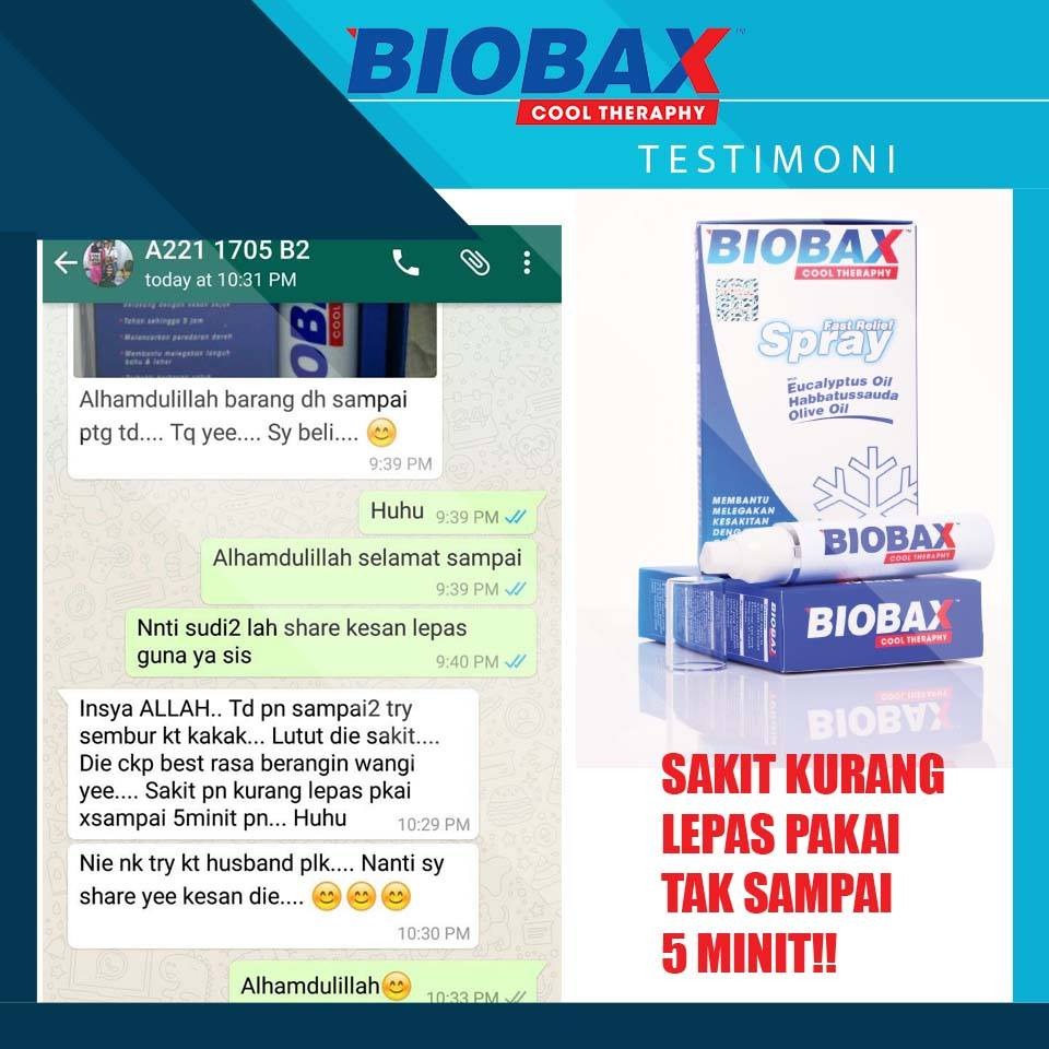 Biobax COOL Malaysia Theraphy Sakit Belakang [ LULUS KKM 