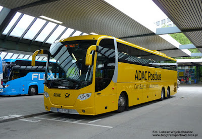 Scania OmniExpress, ADAC Postbus, Zentraler Omnibusbahnhof Berlin (ZOB